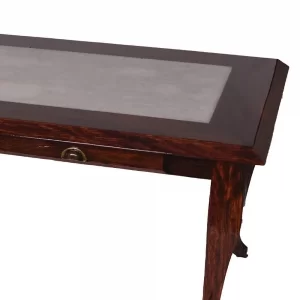 Mesa Resinada de jantar VENEZA - de Madeira Maciça Peroba Rosa de Demolição 2,00 X 0,80 X 0,80