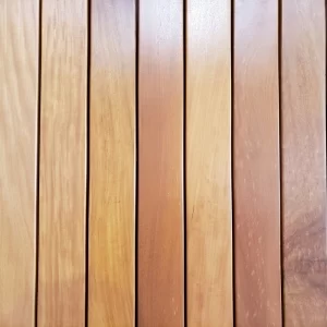 DECK de madeira garapeira Extra - 10 cm   (Valor por m2)