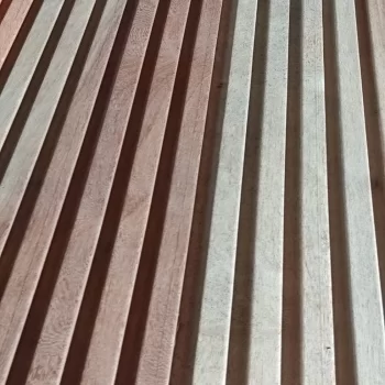 Revestimento Painel Ripado -  Madeira Mista ( Valor m²)