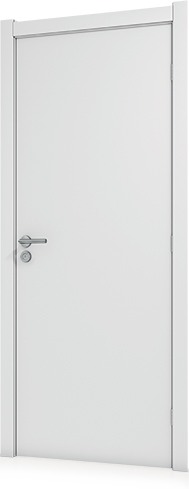 Folha de Porta Lisa Branco Primer 2,10x0,70